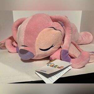 NWT Disney Cuddleez Lilo and Stitch ANGEL Plush - Large 25'' Plush Pillow Soft